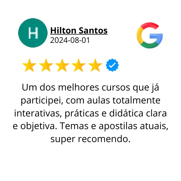 Avaliação de Hilton Santos