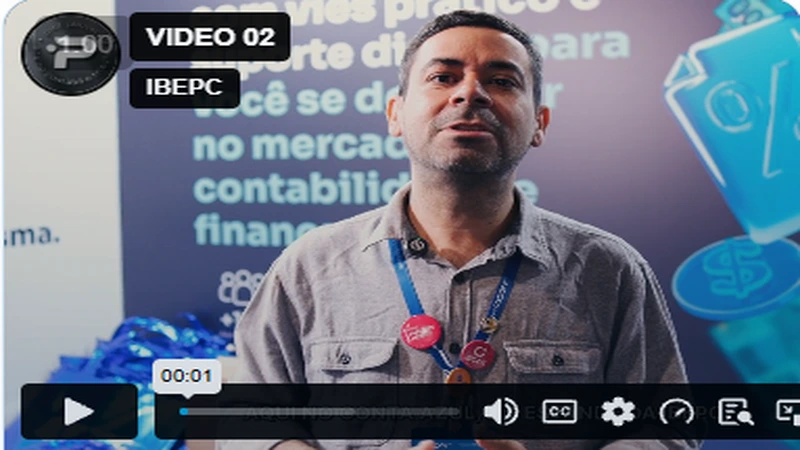 Depoimento em vídeo de aluno IBEPC